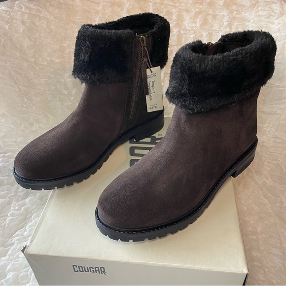 💥NWT💥 Cougar Kendal Faux Fur Bootie - Picture 8 of 11